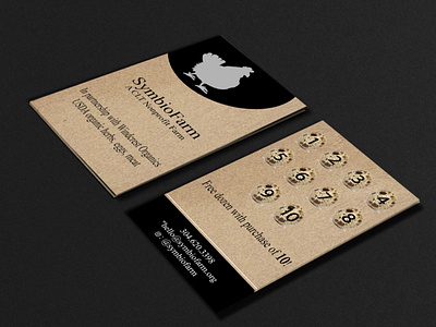 loyalty card mockup branding design illustration