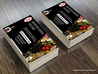 Gift voucher mockup