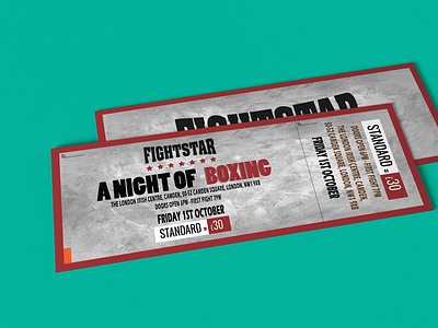 Invitation Ticket Mockup