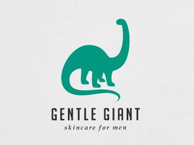 Gentle Giant dinosaur logo product