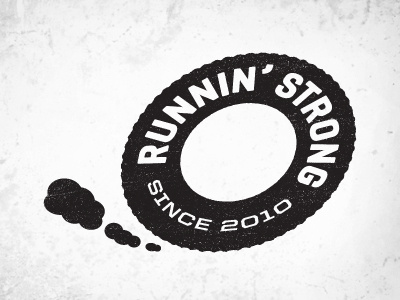 Runnin' Strong lockup mechanic old school shop tire