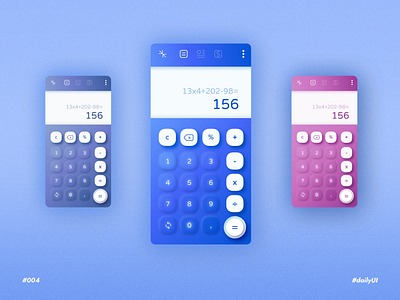 Calculator - Daily UI n°004