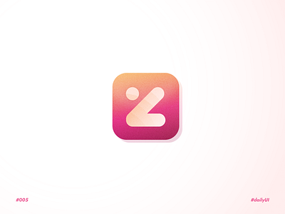 Fantasy Z App - Daily UI n°005 app app design app ui app ui design application dailyui logo minimal pink