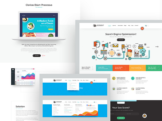 Seosight - SEO, Digital Marketing Agency WP Theme by themefire on Dribbble