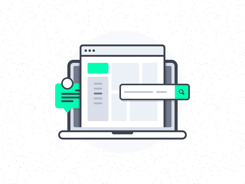 Web App Interfaces Illustration dashboard web app linear illustration flat illustration web elements user interface ui kit ui web interfaces app interfaces