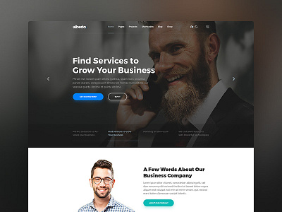 Albedo - Business and Corporate WordPress Theme