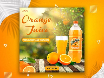 Orange Juice social media banner