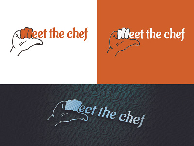 meet the chef Logo design