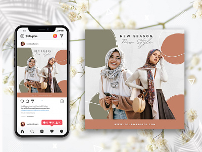 Fashion Social media banner. 2021 banner branding creative design digital marketing facebook post illustration instagram post logo modern poster social media banner social media poster ui ux vector web banner