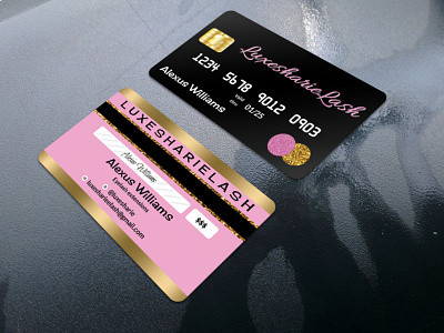 Credit Card Style Business Card Design By Prosanjit Mojumder On Dribbble