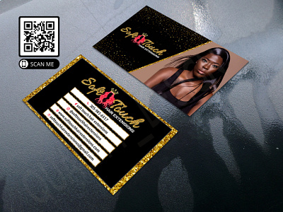 Mockup 18 animation brand branding business card design business cards businesscard costume credit card design glitter makeup artist visiting card