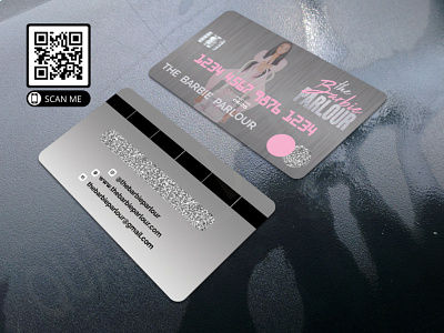 Mockup 29 business card design business cards businesscard costume credit card glitter logo makeup artist visiting card wig