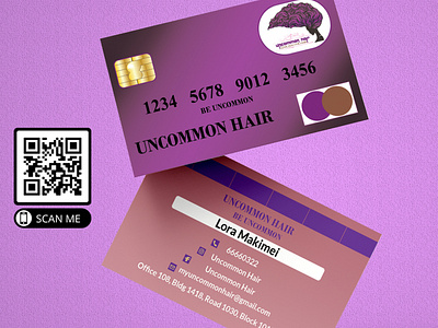 Mockup 13 business card design business cards businesscard costume credit card glitter logo makeup artist visiting card wig