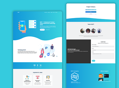 SimplePages - Landing Page bootstrap design flatdesign html html css ui ux web