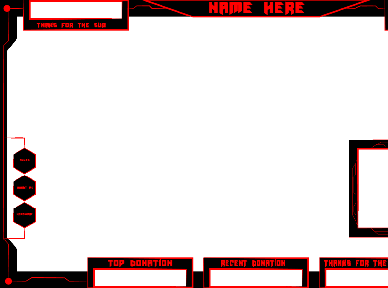 Custom Game Overlay + Gaming Logo starting from 50 by Muhammad Sayed