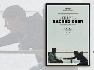 the killing of a sacred deer art film frame illustraion movie art movie posters movies poster poster art poster design