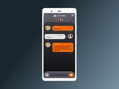 Messengers App daily ui 013 dailyui messages messaging app messenger