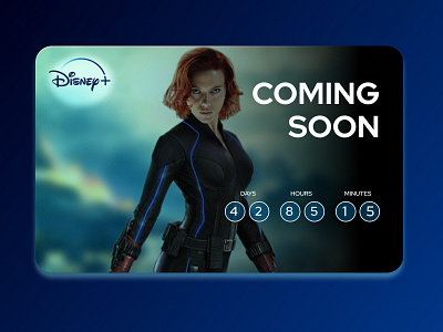 Daily UI 48 Coming Soon comingsoon daily ui 048 dailyui 048 disney