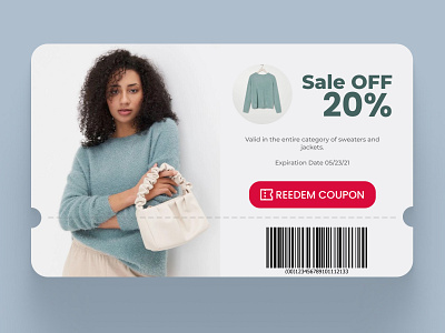 Daily UI 061 Redeem Coupon