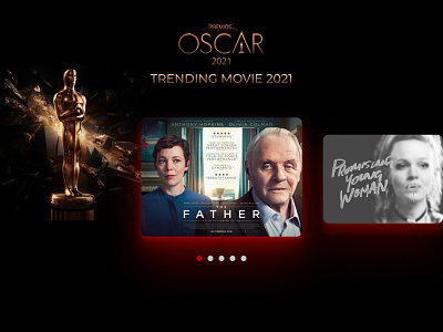 Daily UI 69 Trending daily ui 069 dailyui 069 movies oscars trending ui