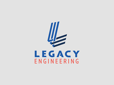 Legacy Engineering branding engineering logo