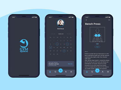 GymSpace - Workout and social mobile app