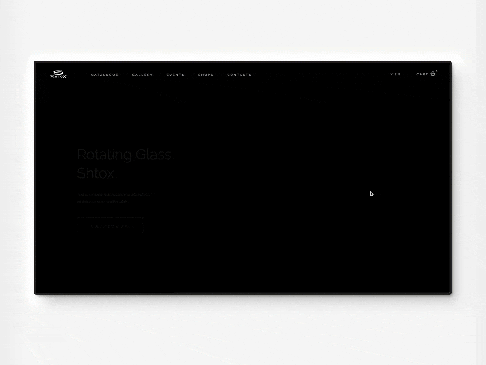 Global Brand Online Store art direction branding design ecomm minimal release control ui ux web