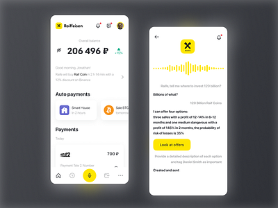 Raiffeisen AI Raife 2031 App Concept