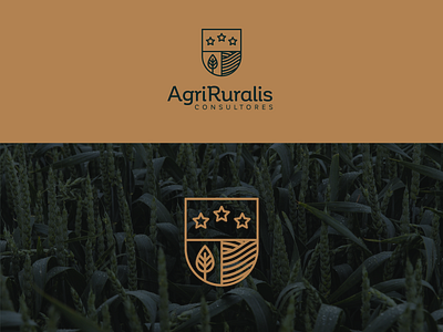 AgriRuralis | Logo agriculture agro brand branding community funds consultancy farm forestry graphic design logo plant rural soil