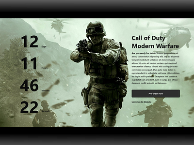 Daily UI Challenge 014 - Countdown Timer.