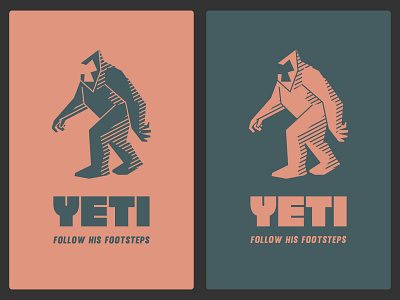 Yeti. 1 brand design brand identity branding design forest illustration logo logo design vector yeti