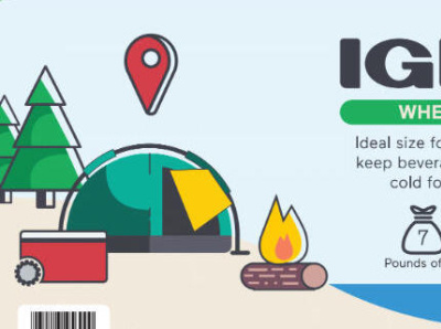 Igloo POP label