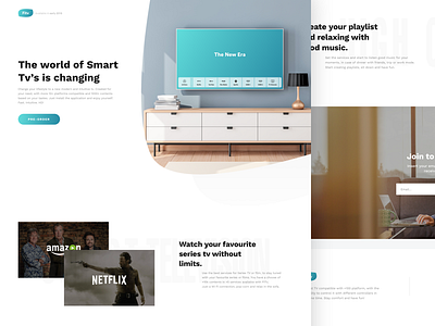 FiTv - Landing Page