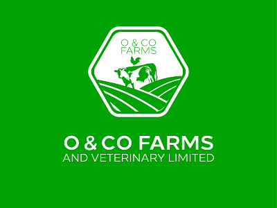 O and Co Farms logo design branding design illustration logo vector