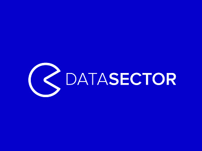 Data Sector Logo ai company daily design data design illustration illustrator logo minimalistic product tech technology ui vector