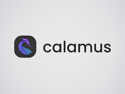 Calamus App Icon app branding graphic design logo vector