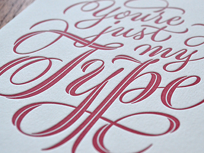 Just My Type detail calligraphy drawing flourish lettering letterpress pencil pointed pen print script sketch spencerian type and lettering typography