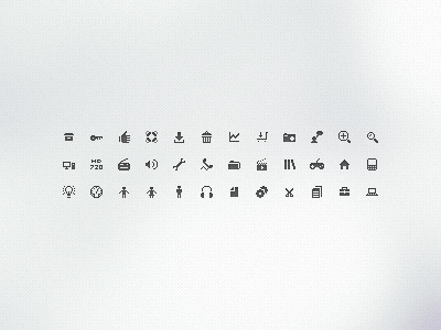 First Pixel Icons