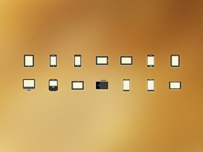 Mobile Devices Icons