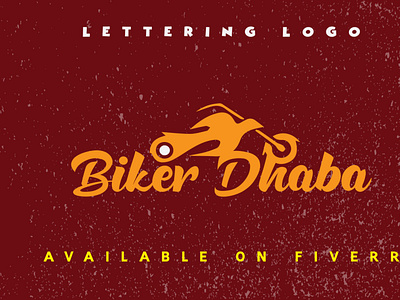 Biker Dhaba adobe illustrator adobe photoshop logodesign typogaphy