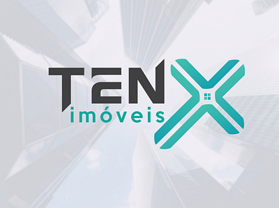 TENX logo adobe illustrator adobe photoshop cc branding logodesign minimal typogaphy