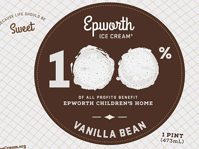 Epworth Ice Cream Package Design
