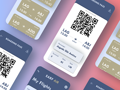 BOARDING PASS UI