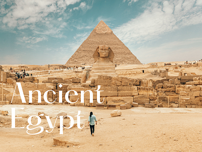 Ancien Egypt — Design exercice PART ONE design graphic design ui