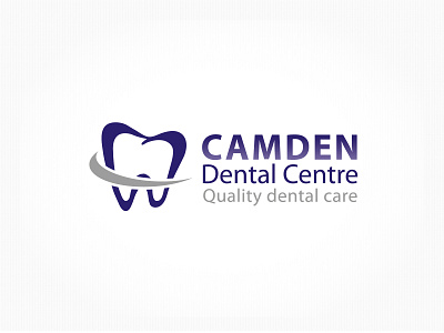 Camden Dental Centre Logo app icon branding design identity illustration logo vector