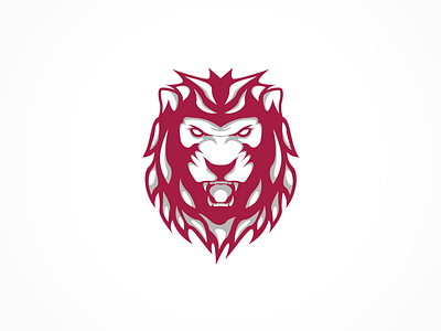 Roarriors logo animal lion logo mascot