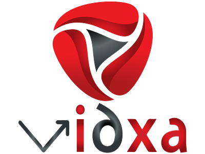 Vidxa icon illustration logo