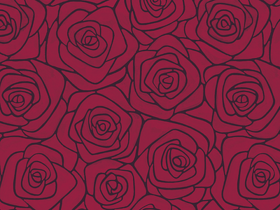 Rose Pattern flower illustration pattern plant rose