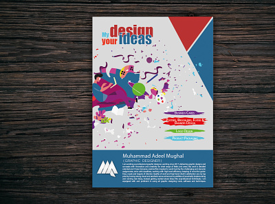 Flyer 1 branding brochure flyer graphic design illustrator logo minimal poster typography