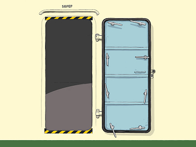 Stay Shipshape: Weathertight Doors illustration loss prevention safety stay shipshape steamship mutual weathertight doors work